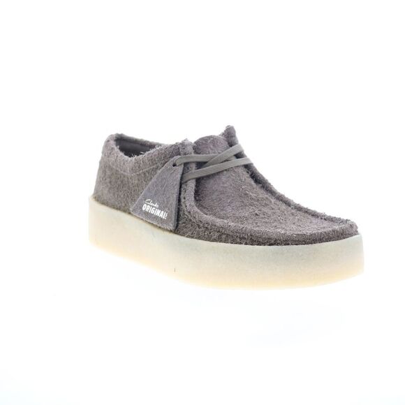 Clarks Mens Wallabee Cup Gray Shoes (NWT) - Picture 2 of 7